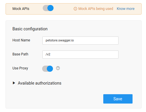 create mock api